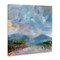 Stupell Industries Expressive Mountain Mists Canvas, design by Leslie Birch